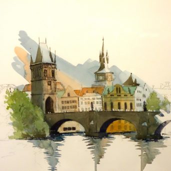 Charles bridge , Prague