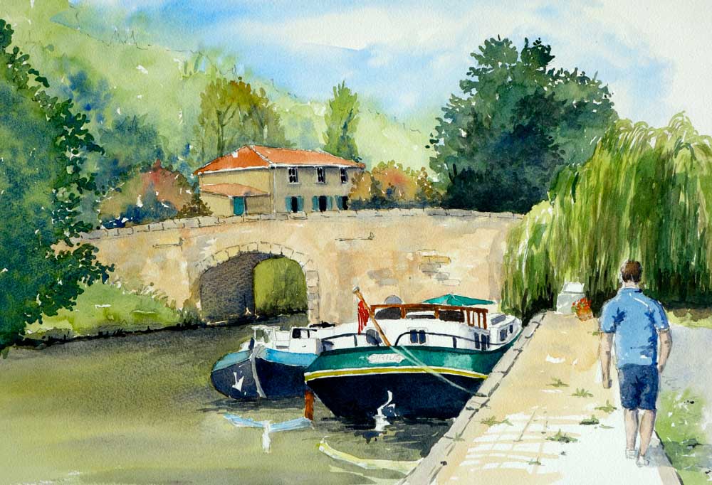 Canal de Midi, France