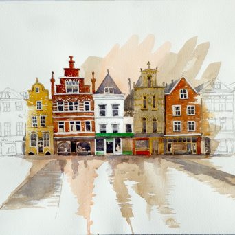 After the rain, Delft, Netherlands