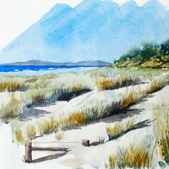 Sand Dunes, Waikuku Beach