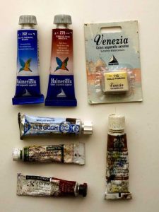 Watercolour paint