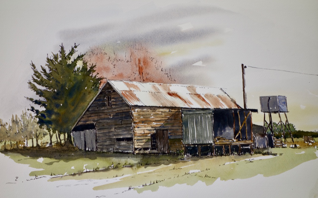 Pen and Wash Quilliam's Art